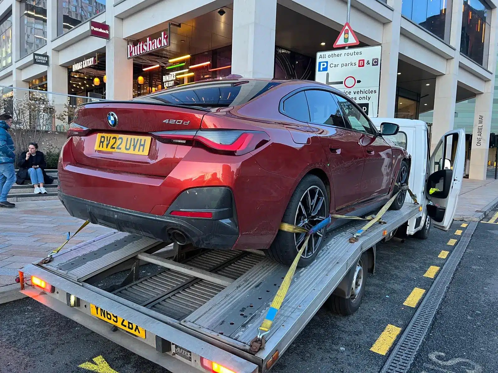 Car recovery services in slough